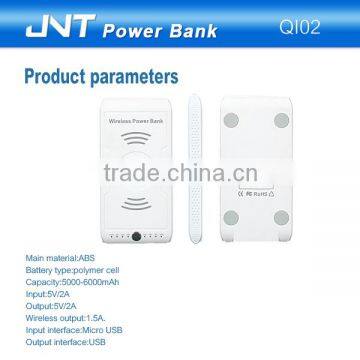 qi Wireless Magnetic Induction Universal Wireless Phone Charger Power Bank photo-5