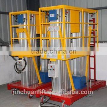 Double-mast Aluminium Aerial Lift Platform/Hydraulic Lifts/Lifting Equipment