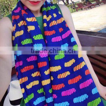 Hot Sale New Design Women Fashion Style Cotton Scarf photo-5