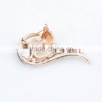 Fashion Sexy Fox Brooch Rhinestone Brooch for Men Popular Jewelry photo-3