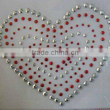 Hot Fix Iron on Appliques, Rhinestud Heat Transfer