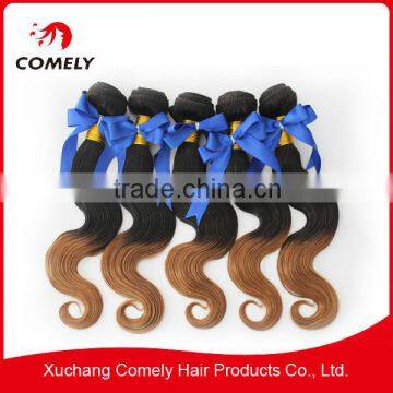 2013 Hot Trend AAAAAA Brazilian Ombre Hair Weaves Two Tone 1b/27# Body Wave photo-6