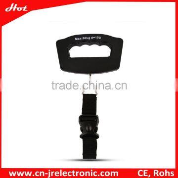 10g-50kg Black Digital Hanging Luggage LCD Fishing Scale
