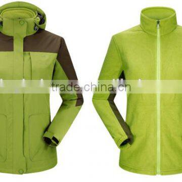 winter 3 in 1 jacket custom men waterproof jacket wholesale