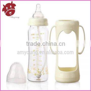 wholesale infant formula thermos bottle Baby milk power Bottle baby food glass baby bottles