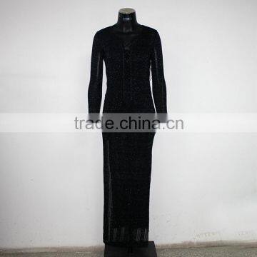 sharp High quality cashmere wool knitted sweater dress