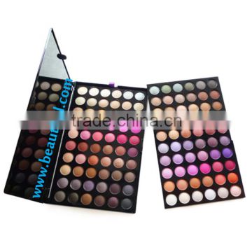 High quality colorful Makeup palette popular shine and matte wholesale makeup naked 120 eye shadow palette