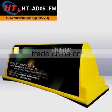 High quality CE certificate taxi top advertising signs