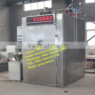 Automatic sausage smoke oven, meat smoking machine for sale