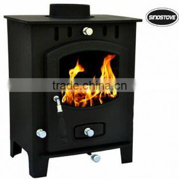 Indoor Steel Plate Wood Burning Stove Freestanding Fireplaces