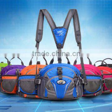 Outdoor multifunctional Shoulder waist bag with bottle holder                        
                                                                                Supplier's Choice