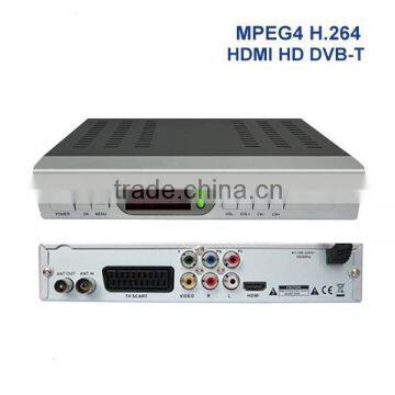 HD MPEG4 DVB-T Receiver with scart H.264