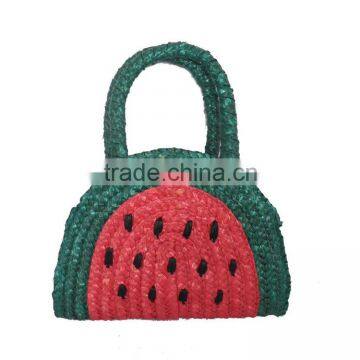 Ladies' Fashion Wheat Straw Handbag