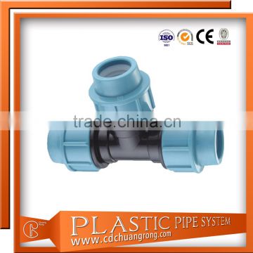 tee fitting pipe made in China(equal tee)