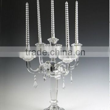 crystal candlesticks