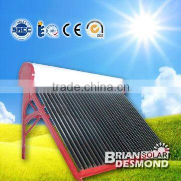 Integrated Pressure Solar water heater with heat pipe