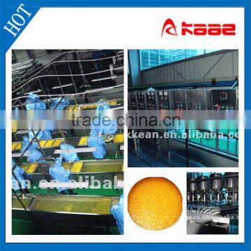 Turnkey project automatic orange cell making machinery include peeling,segmenting,selecting,beating machine