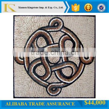 Hot Sell natural stone waterjet marble medallion for sale