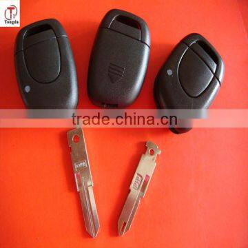 Tongda Auto key shell 1 button remote key casing for renault