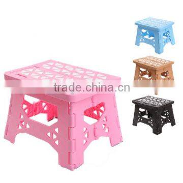 New thicken lock feature plastic folding stool