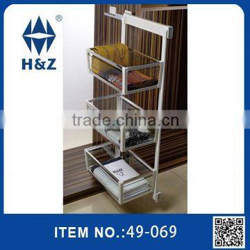 Soft-closing Lateral Glass-sides Baskets