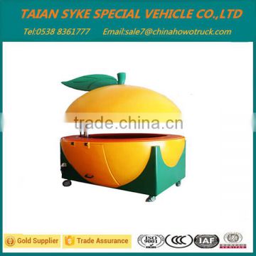 China supplier Fiber glass rainproof strong orange kiosk,orange fiber glass kiosk outdoor