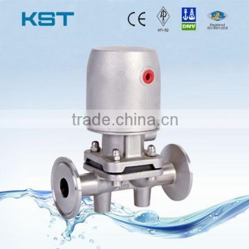 G681F-10P/R Stainless Steel Pneumatic Diaphragm Valve Clamped Connection