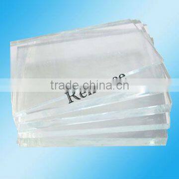 8mm high quality float ultra clear glass