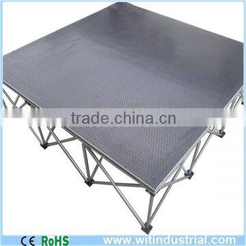 1.22x1.22m aluminum collapsible stage