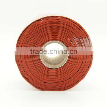 Isermal self fusing silicone rubber rescue repair amalgamating tape for Electrical Insulation