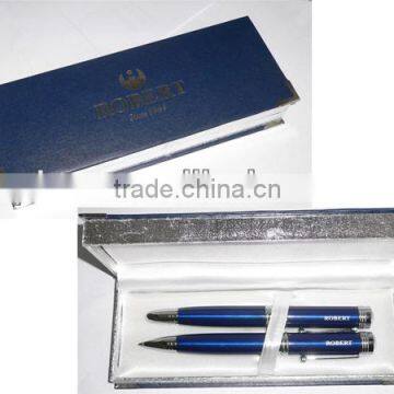 High quality metal ball pen and fountain pen for promotion