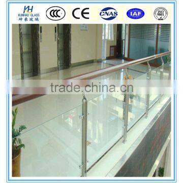 12mm tempered glass swimming pool/glass pool fence