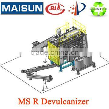 HOT SALE Energy-saving rubber devulcanized machine for waste tyre/used tires recycling production line