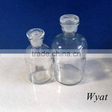 wholesale 125ml 250ml narrow-mouth glass reagent bottles for lab use