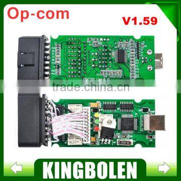 2016 High Quality OP COM For Opel Firmware V1.59 Op com Software 2014.02 with PIC18F458 Chip diagostic tool + Fast Shipping