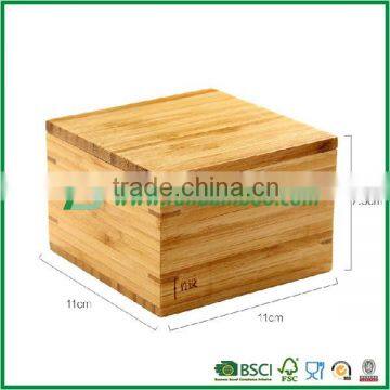 FB8-2056 square bamboo storage box with wholesome