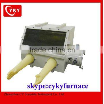 Dual Chamber Glove Box With Gas Purification System for Preparing Nano Materials, Li-ion Battery Materials, Catalysts, and Metal photo-3