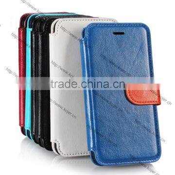 mobile phone leather case for apple iphone 6