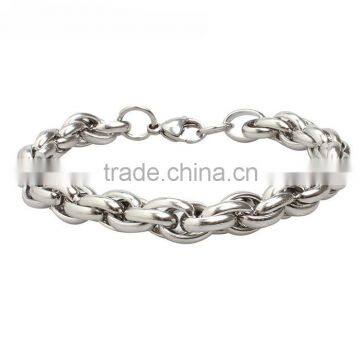 Fashionable Jewelry Simple Style Natural Color 316l Stainless Steel Men Bracelet Supplier's Choice photo-2
