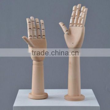 shop display wooden mannequin hand