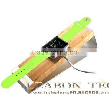 Bamboo Aluminum 2015 Most Popular Hot New Products For Apple Watch Wooden Holder Stand Charging Dock photo-2