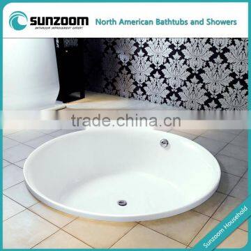 cUPC round drop in bathtub,elder man tub,round drop in bathtub