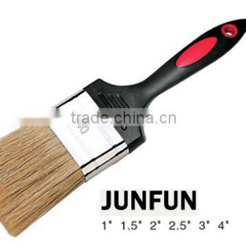 mix bristle paint brush plastic handle painting brush