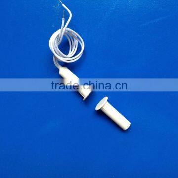 Mini ABS Plastic Recessed Door Window Contact Switch Magnetic Sensor photo-2