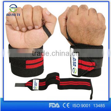 china products shijiazhuang aofeite medical device gym cotton custom lifting straps