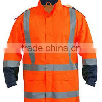 Latest design high visibility reflective softshell jacket