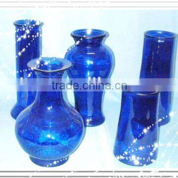 SPRAY GLASS FLOWER VASE