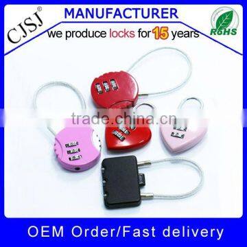 Free Sample!! OEM Factory Wholesale Password Lock for Luggage Bag photo-2