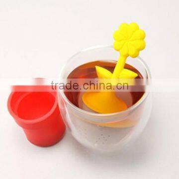 Eco-friendly Hot Selling silicone tea infuser