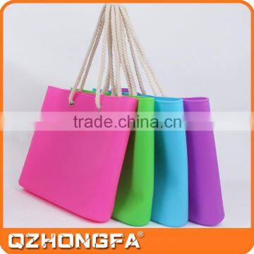 2015 hot sell cheap silicone beach bag,silicone tote bag,silicone bag